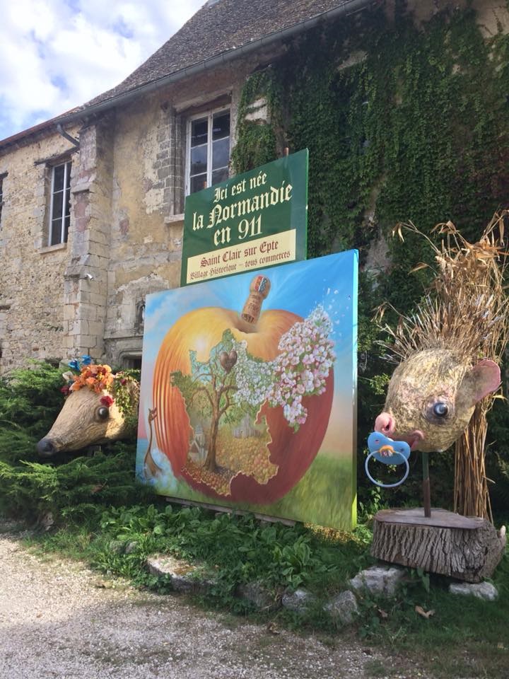 Land Art à Saint-Clair sur Epte