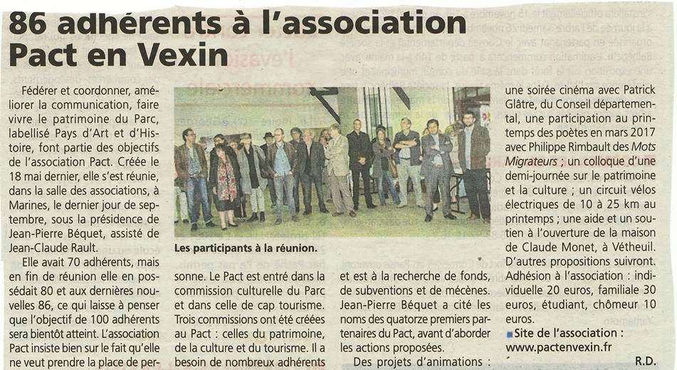 Article la gazette 9 novembre 2016