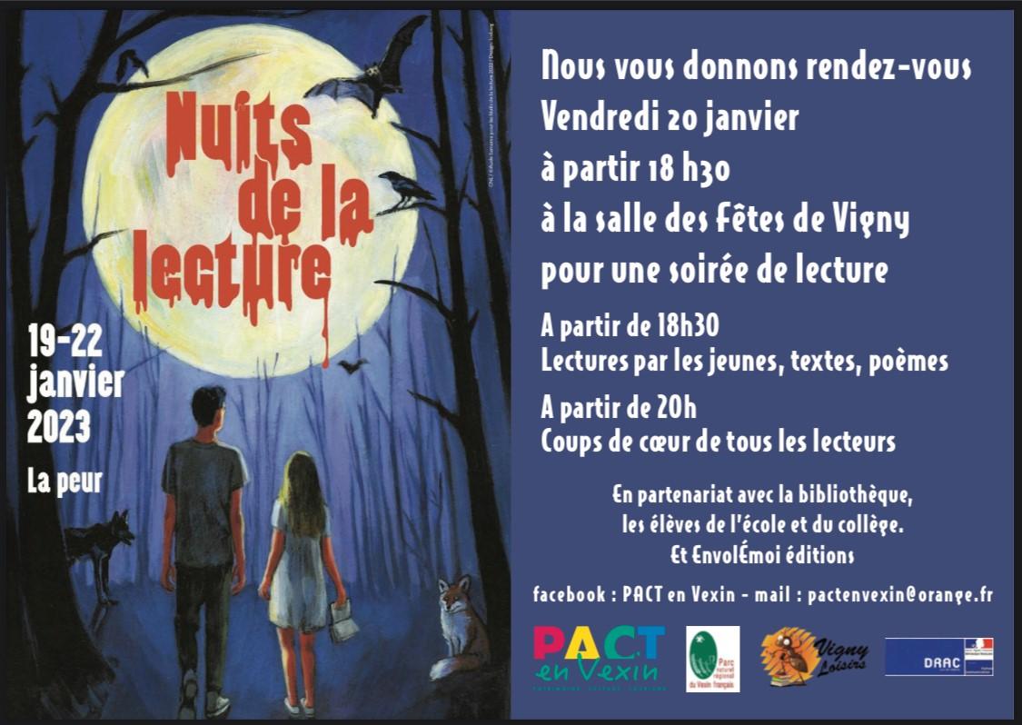 Nuit de la lecture 2023